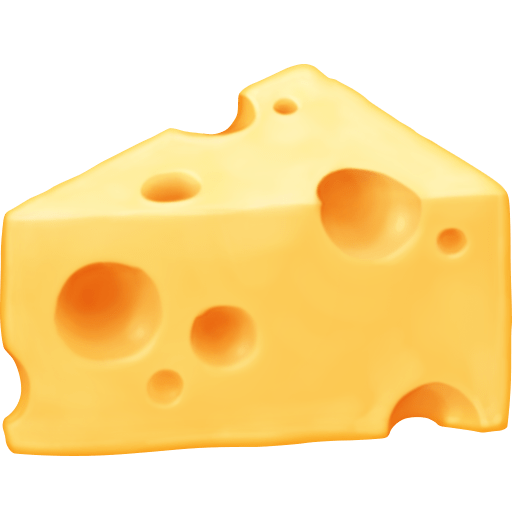 Facebook cheese wedge emoji image