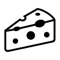 Noto Emoji Font cheese wedge emoji image