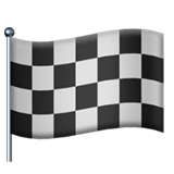 IOS/Apple Chequered Flag emoji image