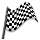 LG Chequered Flag emoji image