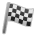 Sony Playstation Chequered Flag emoji image