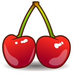 Emojidex cherries emoji image