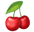 Huawei cherries emoji image
