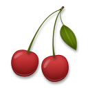 LG cherries emoji image
