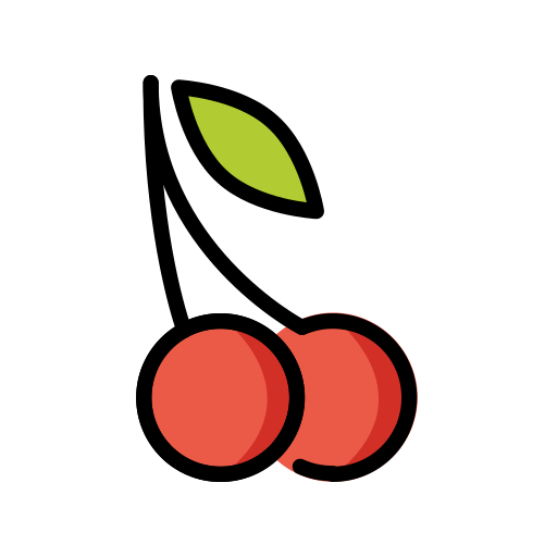 Openmoji cherries emoji image