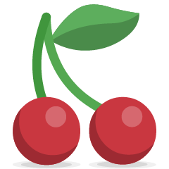Skype cherries emoji image