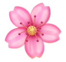 Huawei cherry blossom emoji image