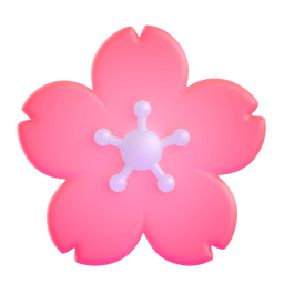 Microsoft Teams cherry blossom emoji image