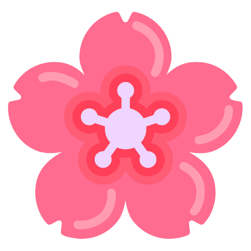 Microsoft cherry blossom emoji image