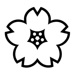 Noto Emoji Font cherry blossom emoji image