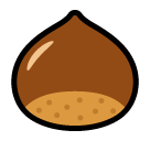 SoftBank chestnut emoji image