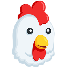 Facebook Messenger chicken emoji image