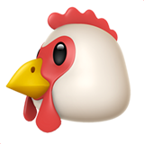 IOS/Apple chicken emoji image