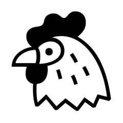 Noto Emoji Font chicken emoji image
