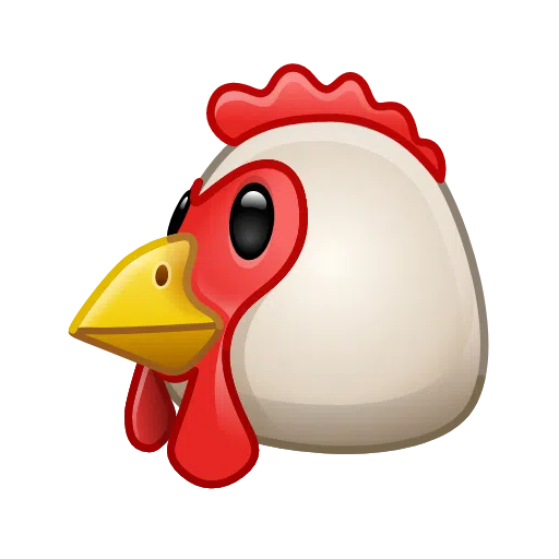Telegram chicken emoji image