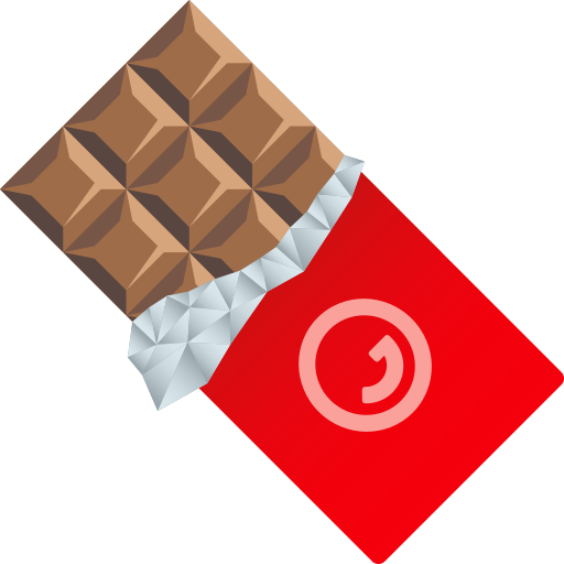 JoyPixels chocolate bar emoji image