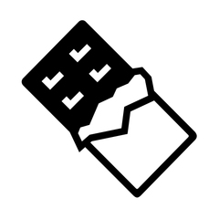 Noto Emoji Font chocolate bar emoji image