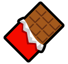SoftBank chocolate bar emoji image