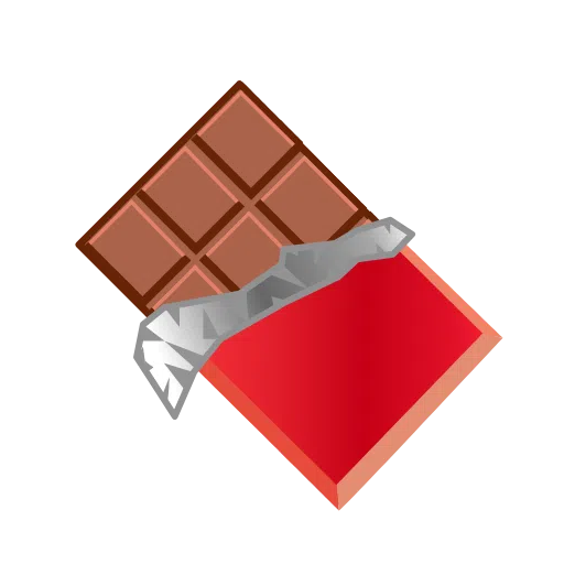 Telegram chocolate bar emoji image