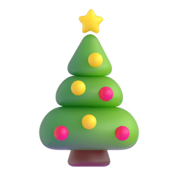Microsoft Teams christmas tree emoji image