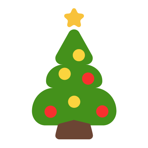 Microsoft christmas tree emoji image