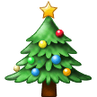 Samsung christmas tree emoji image