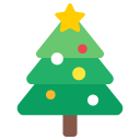 Toss christmas tree emoji image