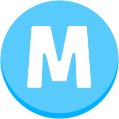 Mozilla circled latin capital letter m emoji image