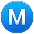 Samsung circled latin capital letter m emoji image
