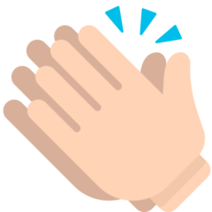 Mozilla clapping hands sign emoji image
