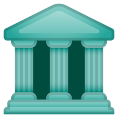 Google classical building emoji image