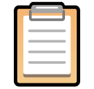 SoftBank clipboard emoji image