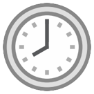 HTC clock face eight oclock emoji image