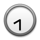 LG clock face eight-thirty emoji image