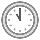 HTC clock face eleven oclock emoji image