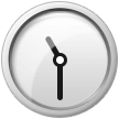Samsung clock face eleven-thirty emoji image