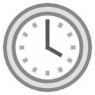 HTC clock face four oclock emoji image