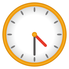 Emojidex clock face four-thirty emoji image