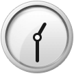 Samsung clock face one-thirty emoji image