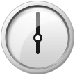 Samsung clock face six oclock emoji image