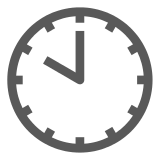 Docomo clock face ten oclock emoji image