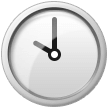 Samsung clock face ten oclock emoji image