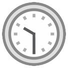 HTC clock face ten-thirty emoji image