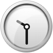 Samsung clock face ten-thirty emoji image