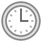 HTC clock face three oclock emoji image
