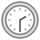 HTC clock face two-thirty emoji image
