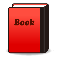 Emojidex closed book emoji image
