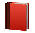 Huawei closed book emoji image