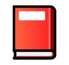SoftBank closed book emoji image