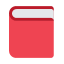 Toss closed book emoji image